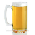 SGS,FDA,LFGB,EU standard the most popular glass beer mug with handle